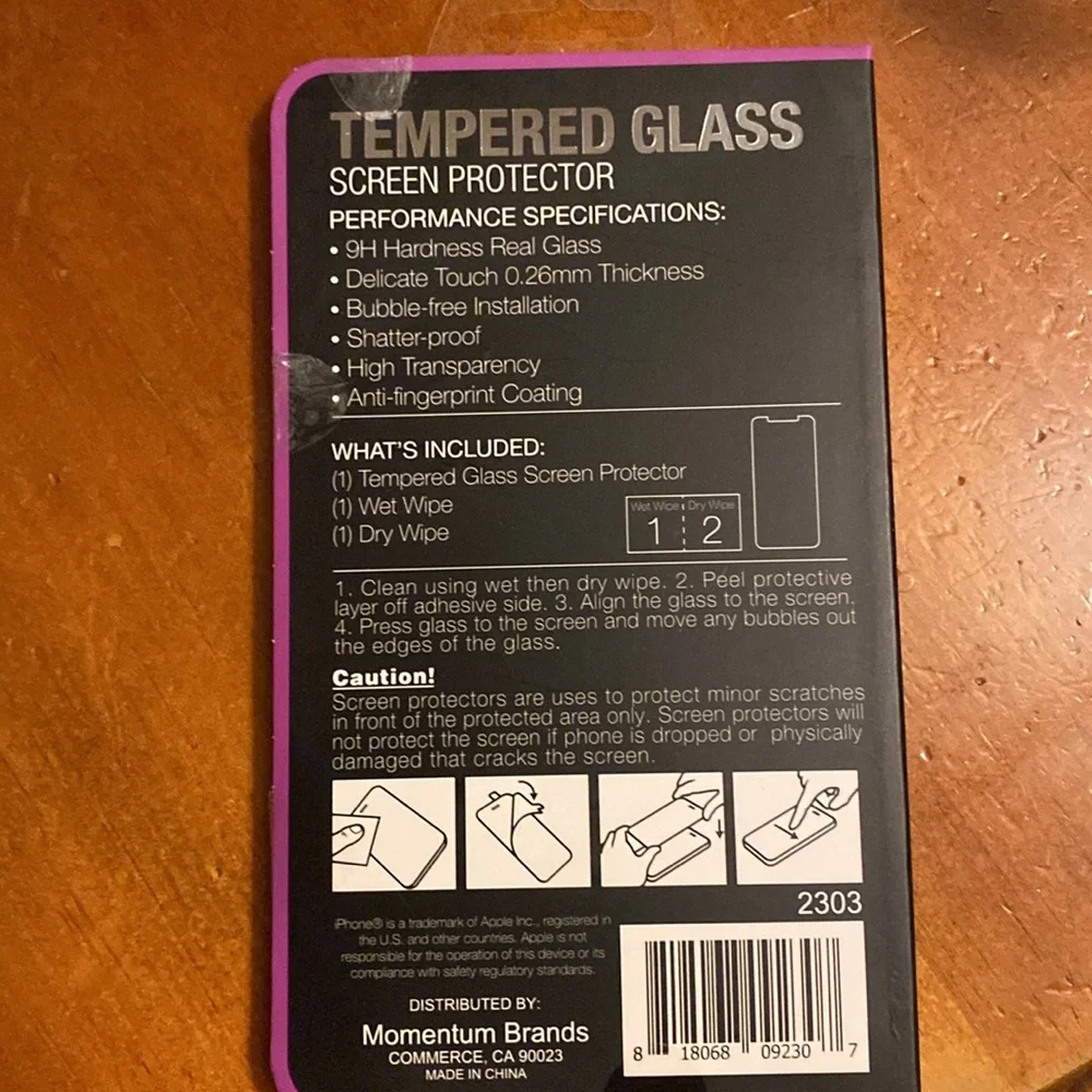 Screen protector for iPhone 11 Pro Max